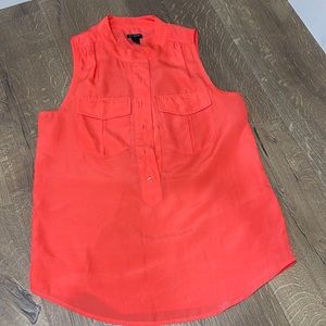 JCrew Coral Blouse